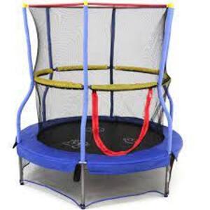 (1) MINI TRAMPOLINE WITH ENCLOSURE