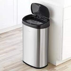 (1) MOTION SENSOR TRASH CAN