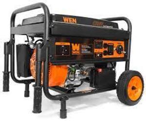 (1) PORTABLE GENERATOR WITH ELECTRIC START