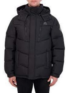 (1) MENS HOODED PUFFER JACKET