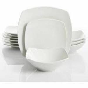 (1) SET OF (12) DINNERWARE