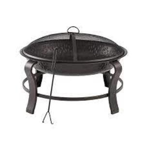 (1) OUTDOOR WOOD BURING FIRE PIT