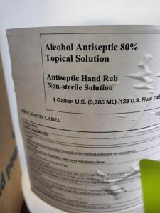 (2) ALCOHOL ANTISEPTIC