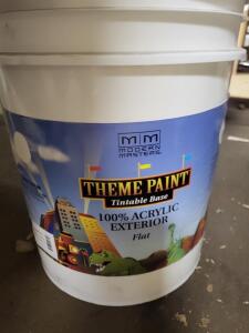 (1) ACRYLIC EXTERIOR PAINT