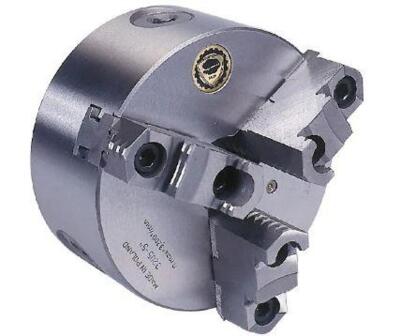 DESCRIPTION: (1) SELF-CENTERING MANUAL 3-JAW LATHE CHUCK BRAND/MODEL: BISON 08599391 INFORMATION: 2 PC JAWS, 2000 MAX RPM RETAIL$: $1,831.95 SIZE: 10"