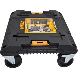 DESCRIPTION: (1) T-STAK CART TOOL BOX TROLLEY BRAND/MODEL: DEWALT INFORMATION: 110LB LOAD CAPACITY, RETAIL$: $58 SIZE: 17" x 17 11/64" x 7 1/8" QTY: 1