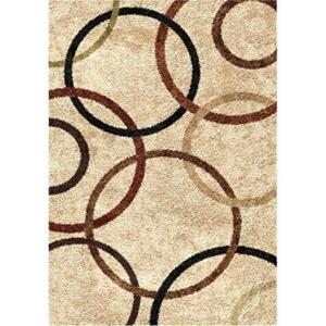 DESCRIPTION: (1) AREA RUG BRAND/MODEL: PALMETTO LIVING INFORMATION: BEIGE RETAIL$: $338 SIZE: 5' x 8' QTY: 1