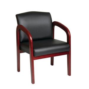 DESCRIPTION: (1) VISITORS CHAIR BRAND/MODEL: OFFICE STAR INFORMATION: CHERRY FINISH, RETAIL$: $255.84 SIZE: 23" X 25 1/2" X 35 1/2" QTY: 1
