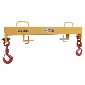 DESCRIPTION: (1) FORKLIFT LIFTING BEAM BRAND/MODEL: CALDWELL #41D525 INFORMATION: YELLOW RETAIL$: $2113.08 EA SIZE: 10000 LB CAPACITY QTY: 1