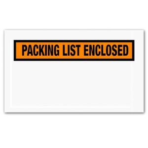 DESCRIPTION (2) PACKS OF (1000) MISC PACKING LIST ENCLOSED ENVELOPE BRAND/MODEL PL24 ADDITIONAL INFORMATION PANEL FACE/ORANGE/RETAILS AT $65.00 SIZE 5