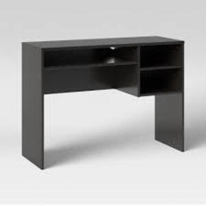 DESCRIPTION: (1) STUDENT WRITING DESK WITH STORAGE BRAND/MODEL: ROOM ESSENTIALS #RME-CF102002 INFORMATION: ESPRESSO RETAIL$: $91.00 EA QTY: 1