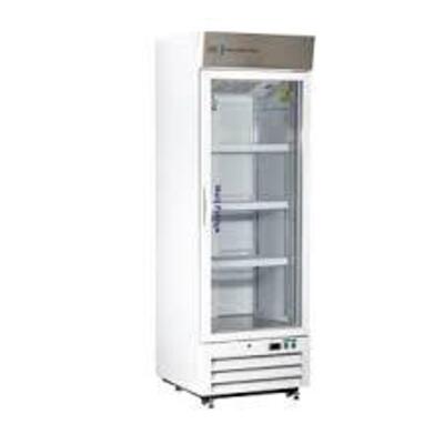 DESCRIPTION: (1) STAND UP FRIDGE WITH GLASS DOOR BRAND/MODEL: AMERICAN BIOTECH SUPPLY INFORMATION: WHITE RETAIL$: $2724.02 EA SIZE: 16 CU FT QTY: 1