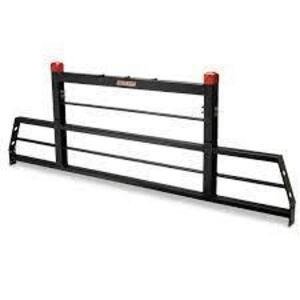 DESCRIPTION: (1) HEAVY DUTY PROTECT A RAIL, HEADACHE RACK BRAND/MODEL: WEATHER GUARD #1908 INFORMATION: BLACK RETAIL$: $356.00 EA QTY: 1