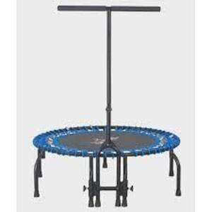 DESCRIPTION: (1) FITNESS BUNGEE TRAMPOLINE EXERCISE REBOUNDER BRAND/MODEL: AIRZONE INFORMATION: MISSING HARDWARE RETAIL$: $65.38 EA SIZE: 38" QTY: 1