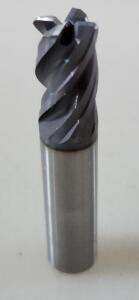 DESCRIPTION: (5) SOLID CARBIDE SQ END MILL BRAND/MODEL: SGS T100137TA RETAIL$: $66.89 EA SIZE: 3/8", 5/8" LOC QTY: 5