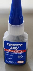 DESCRIPTION: (10) 480 BLACK INSTANT ADHESIVE BRAND/MODEL: LOCTITE 48040 RETAIL$: $39.96 EA SIZE: 20 g QTY: 10