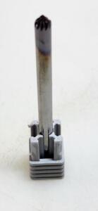 (10) SOLID CARBIDE DOUBLE CUT FLAT BURR