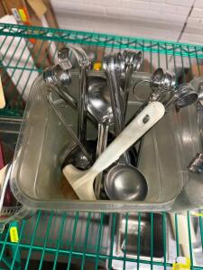 ASSORTED KITCHEN UTENSILS AS SHOWN
