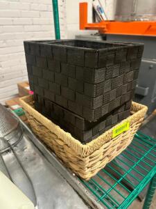 ASSORTED BASKETS AS SHOWN