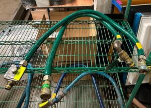 (2) NATURAL GAS EQUIPMENT HOSES