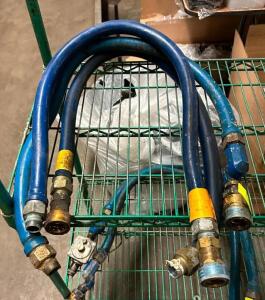 (3) NATURAL GAS EQUIPMENT HOSES