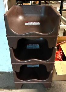 (3) BOOSTER SEATS