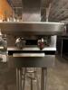 DESCRIPTION: 12" TWO-BURNER GAS RANGE W/ 2-TIER RISER SHELF SIZE: 12" X 36" QTY: 1 - 7