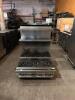 DESCRIPTION: 36" STEP-UP GAS COUNTERTOP RANGE W/ (6) BURNERS SIZE: 36" X 36" QTY: 1 - 3