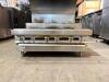 DESCRIPTION: 36" STEP-UP GAS COUNTERTOP RANGE W/ (6) BURNERS SIZE: 36" X 36" QTY: 1 - 7