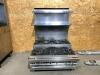 DESCRIPTION: 36" STEP-UP GAS COUNTERTOP RANGE W/ (6) BURNERS SIZE: 36" X 36" QTY: 1 - 10