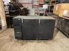 DESCRIPTION: 60" SOLID BLACK 2-DOOR BACK BAR COOLER BRAND/MODEL: GLASTENDER BB60-L1-BNH INFORMATION: VOLTS: 115 HZ: 60 PHASE: 1 SIZE: 60" QTY: 1 - 2