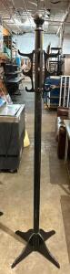 DESCRIPTION: 72" WROUGHT IRON COAT HANGER (HEAVY) SIZE: 72" QTY: 1