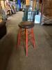 DESCRIPTION: (3) WOODEN FRAMED BARSTOOL QTY: 3 - 2