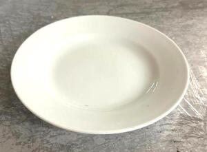 DESCRIPTION: (20) 7" CERAMIC DINNER PLATES SIZE: 7" QTY: 24