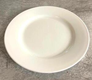 DESCRIPTION: (24) 10" CERAMIC DINNER PLATES SIZE: 10" QTY: 24