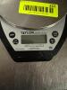 DESCRIPTION: (2) TAYLOR DIGITAL SCALE QTY: 2 - 3