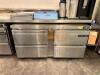 60" DRAWER UNDERCOUNTER REFRIGERATOR ON CASTERS - 2