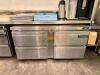 60" DRAWER UNDERCOUNTER REFRIGERATOR ON CASTERS - 3