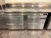 60" DRAWER UNDERCOUNTER REFRIGERATOR ON CASTERS - 2