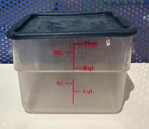 12 QT. INGREDIENTS BIN WITH LID