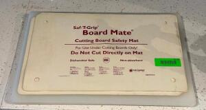 (2) - CUTTING BOARDS WITH SAFETY BOARD MATE