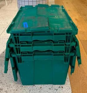 (3) STORAGE BINS