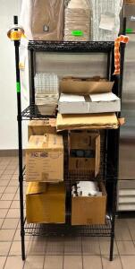 30" X 24" WIRE SHELVING UNIT