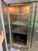 NORPOLE NP2R TWO DOOR COMMERCIAL REACH IN COOLER. ON CASTERS - 3