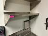 (2) 39" X 15" STAINLESS WALL SHELVES - 2