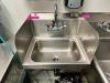 WALL MOUNTED STAINLESS HAND SINK