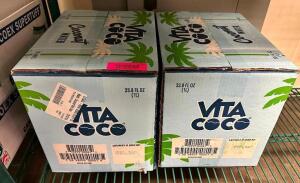 (2) CASES OF VITA COCO COCONUT WATER