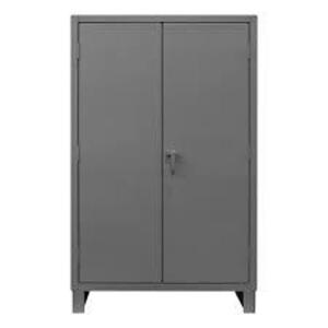 DESCRIPTION: (1) BIN STORAGE CABINET BRAND/MODEL: DURHAM INFORMATION: GRAY RETAIL$: $2536.50 EA SIZE: 24" X 48" X 78" QTY: 1