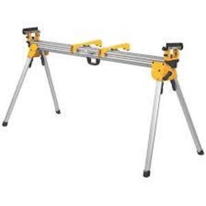 DESCRIPTION: (1) ADJUSTABLE MITER SAW STAND BRAND/MODEL: DEWALT #DW7232 INFORMATION: YELLOW, ALUMINUM RETAIL$: $229.00 EA QTY: 1