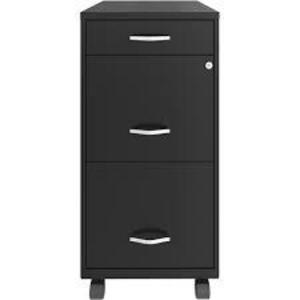 DESCRIPTION: (2) MOBILE FILE CABINET BRAND/MODEL: LORELL #00060 INFORMATION: BLACK RETAIL$: $126.99 EA SIZE: 3 DRAWER QTY: 2